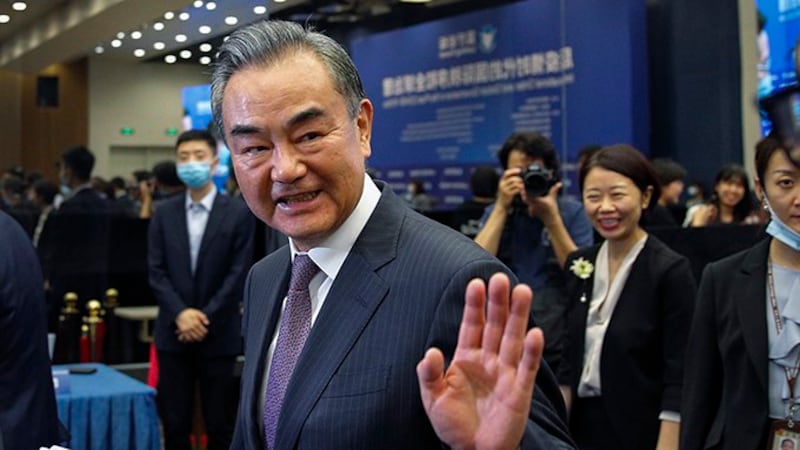 中国外交部长王毅(美联社)