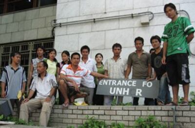 Nhóm người Thượng Việt Nam bỏ chạy sang Thái Lan