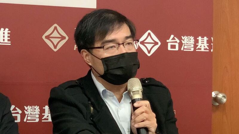 台湾北社秘书长潘威佑。（记者夏小华摄）