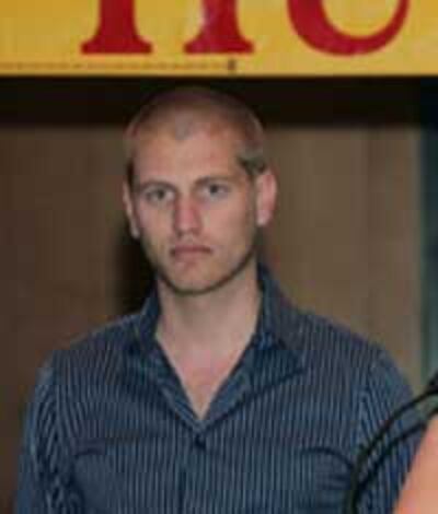 Ông Kristopher Anderson tại lễ kỷ niệm ngày Nhân Quyền VN tại Washington hôm 11/5/2010 . RFA PHOTO.