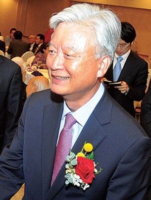 취임 후 처음으로 미국 로스앤젤레스를 찾은 조윤제 주미대사.  