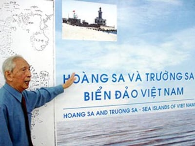 Ông Nguyễn Đình Đầu có nhiều công trình nghiên cứu về lãnh thổ Việt Nam 