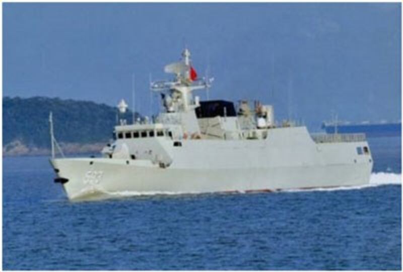 Tàu hộ vệ hạng nhẹ Type 056 Hải quân Trung Quốc.