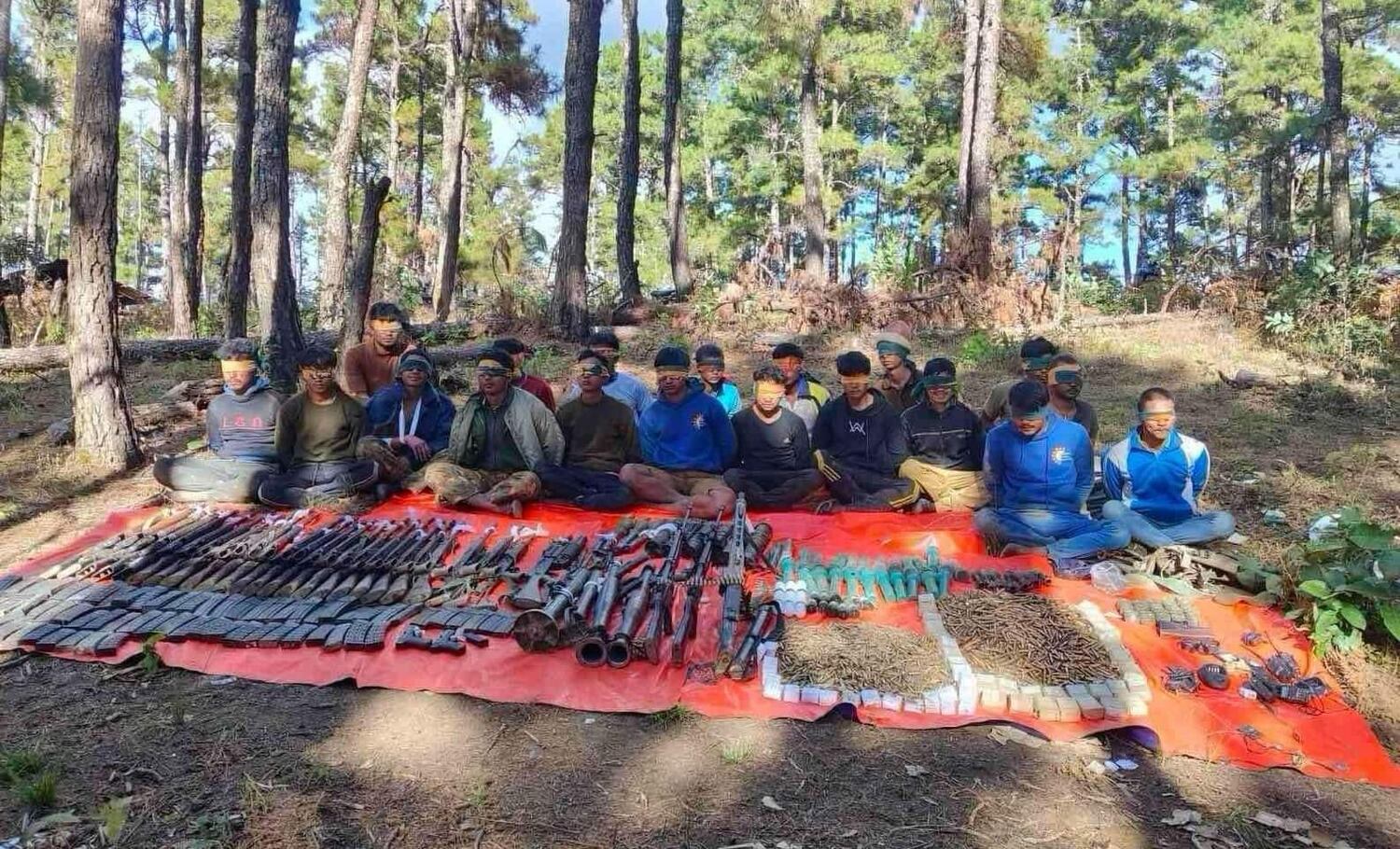 Insurgents in Myanmar’s Chin state capture four military camps, group says