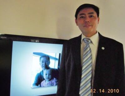 Ông Trần Đức Tuấn Sơn, đảng viên đảng Việt Tân. Photo Tuong An RFA