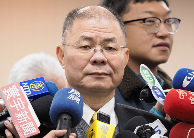 2019年12月4日,國安局副局長胡木源︰加強收集情資,確保各總統候選人安全。(鍾廣政 攝)