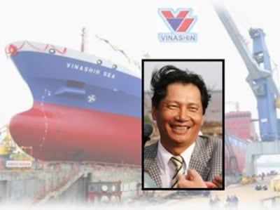 Ông Phạm Thanh Bình, Chủ tịch HĐQT Vinashin. RFA file 