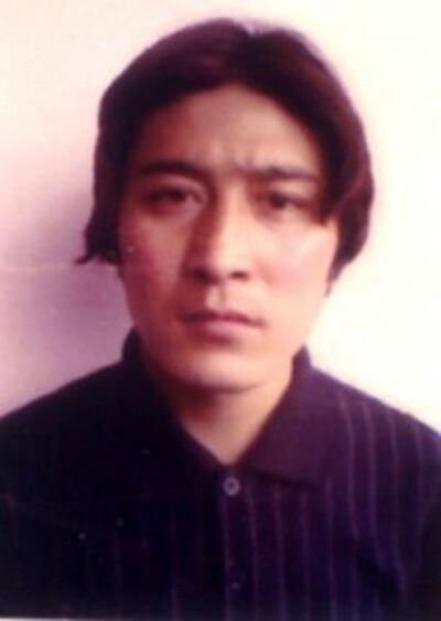 图片：2010年在西藏首府拉萨示威遭捕，近期被判5年徒刑的桑珠嘉措 （藏人行政中央网站）