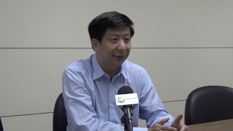 台湾国家政策研究基金会高级助理研究员揭仲。（RFA资料图）