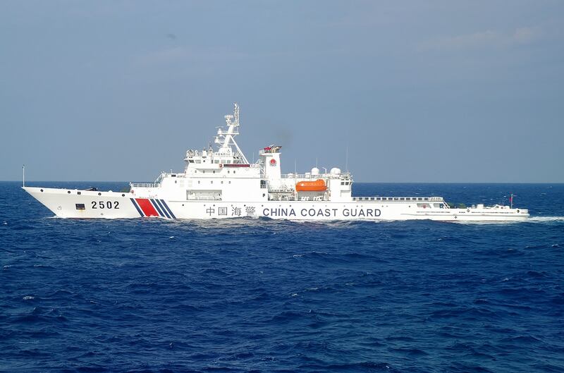 2012年9月11号，当时的日本野田政权将尖阁诸岛（中国称钓鱼岛）收归国有。其后，中国政府海警局船只反复驶入尖阁诸岛周边日本领海。（南洲提供）