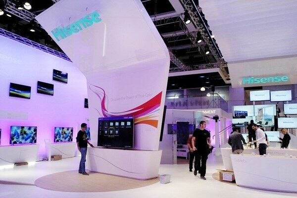 海信在德国柏林消费电子展览会上(Public Domain)