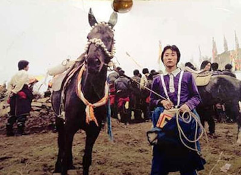 甘肅夏河縣阿木土乎鎮22歲牧民,1月12日在鎮上自焚身亡,成為今年首宗自焚。(照片來自自由西藏)