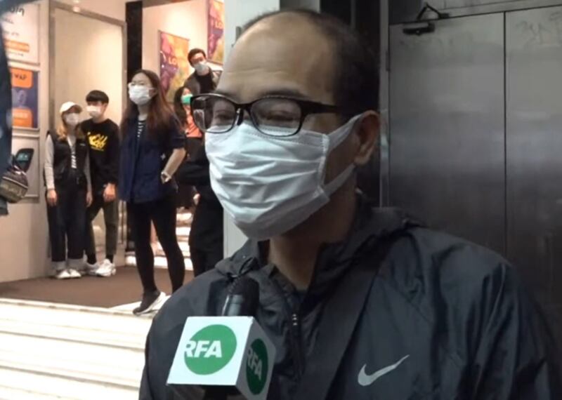 葉先生說︰香港已經不是一個法治的地方。（鄧穎韜 攝）