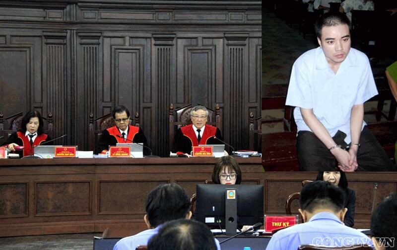 Hình minh hoạ. Phiên giám đốc thẩm vụ án Hồ Duy Hải ở Hà Nội hôm 7/5/2020