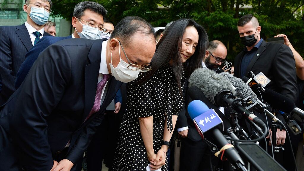 孟晚舟回国获官媒