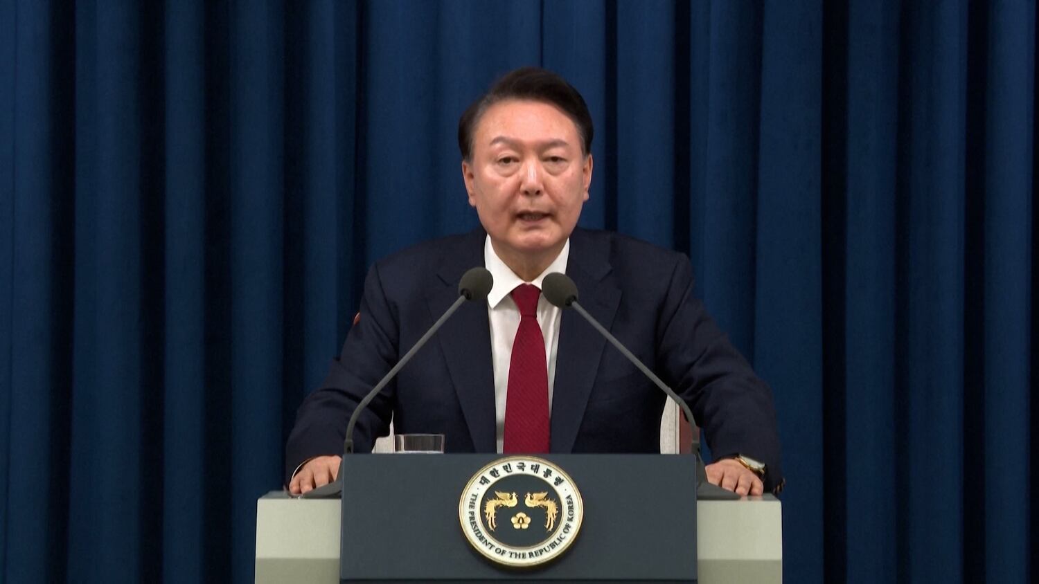 South Korea’s president lifts martial law hours after declaring it