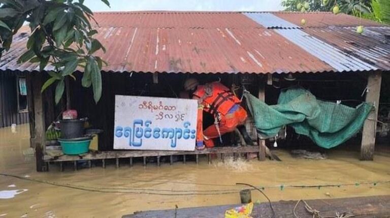 Myanmar floods displace thousands, destroy hundreds of homes – Radio ...