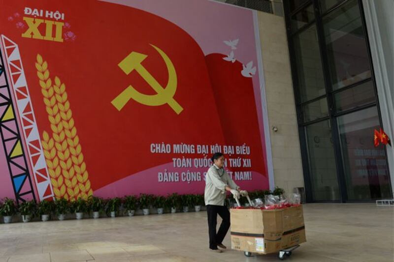 Trung tâm Hội nghị Quốc gia Việt Nam hôm 20/01/2016.