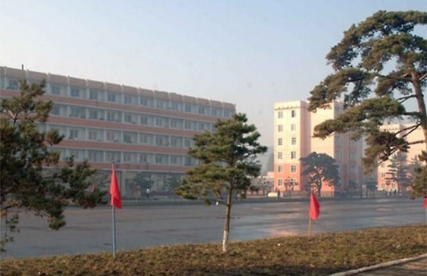 북한 라선시 거리 모습.