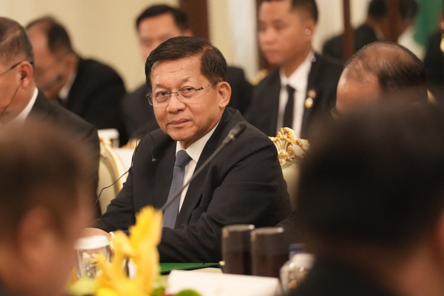 စစ်တပ်ခန့်အစိုးရသမ္မတ ဦးမင်းအောင်လှိုင်ရဲ့ နှစ်ရက်ကြာ ထိုင်းခရီးစဥ်ပြီးဆုံး