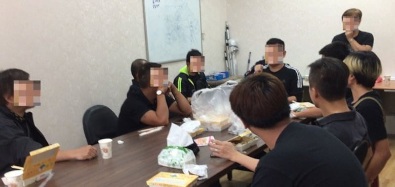 警政署公布查获何韵诗泼漆案的相关罪嫌。（台北市警局提供）