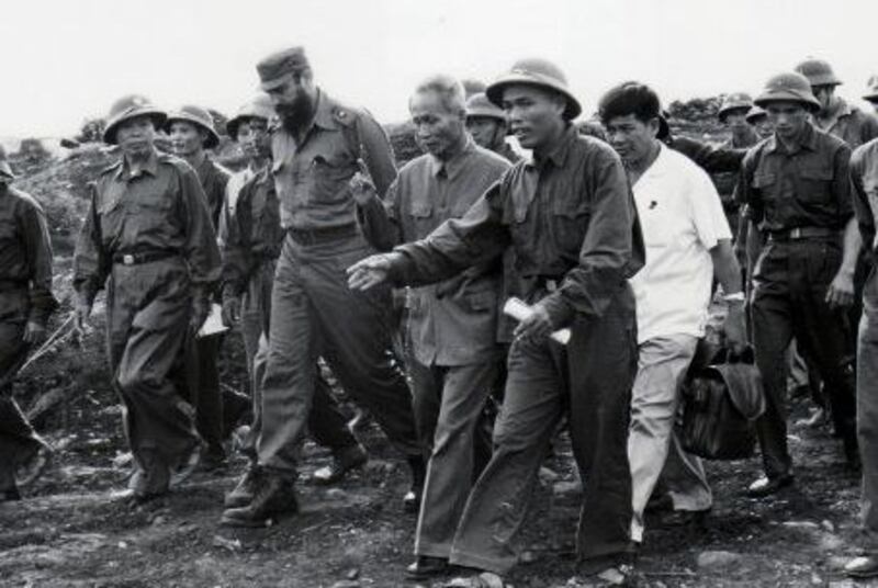 Chủ tịch Cuba Fidel Castro thăm Hà Nội tháng 9/1973.