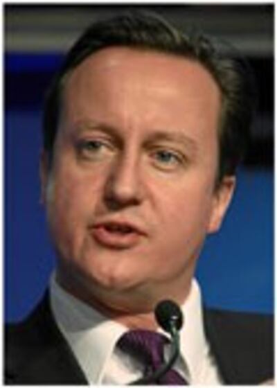 Ông David Cameron lãnh đạo đảng Bảo Thủ . Photo courtesy Wikipedia