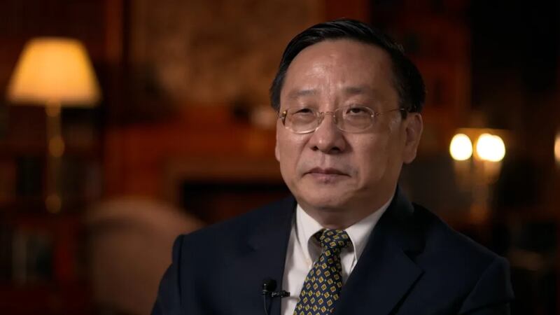 曾擔任鄧小平秘書的中國前外交官、中國「全球化智庫」副主席高志凱近年對外媒多次發表戰狼言論。（全球化智庫官網圖片）