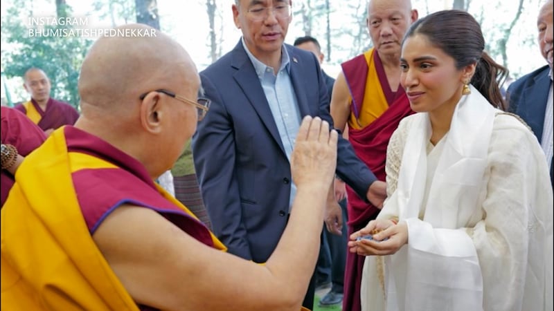 རྒྱ་གར་གྱི་གློག་བརྙན་འཁྲབ་མཁན་ Bhumi Pednekkar ལ་མཇལ་ཁ་ཐོབ་པ། ༢༠༢༦།༥།༡༨