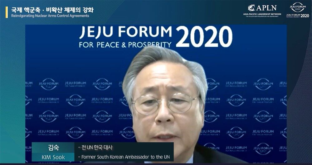 김숙 전 유엔 주재 한국대표부 대사.