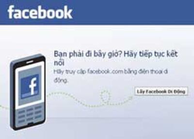 Trang Facebook tiếng Việt. Hình RFA chụp từ trang Facebook.