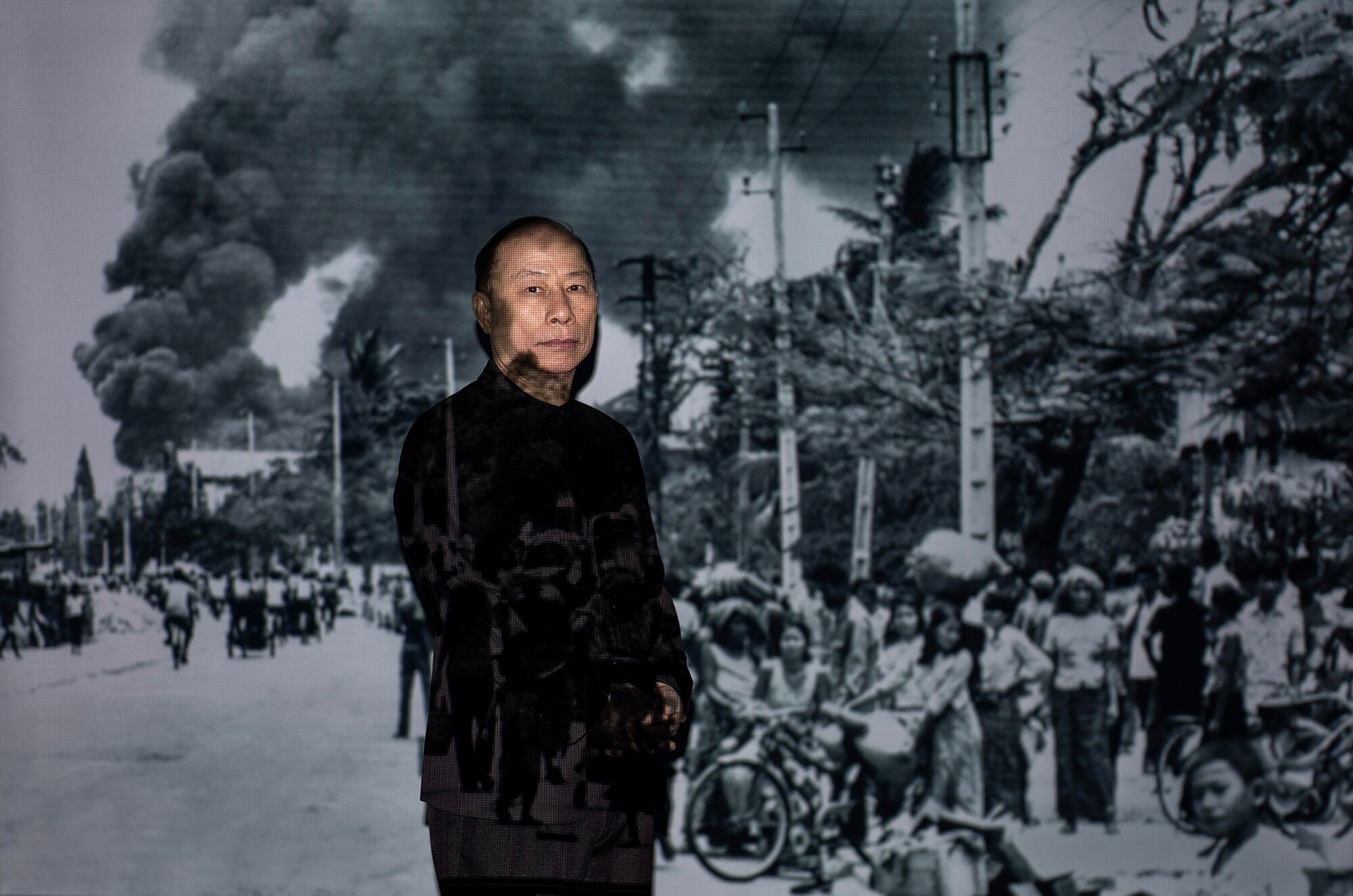 A refusal to die as a child, then work as a medic as a young man