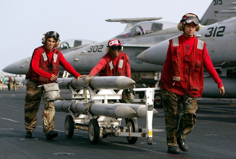AIM-120飞弹。(路透)