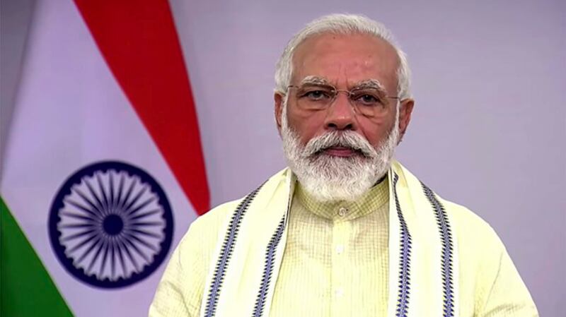 印度总理莫迪（Narendra Modi）（美联社）