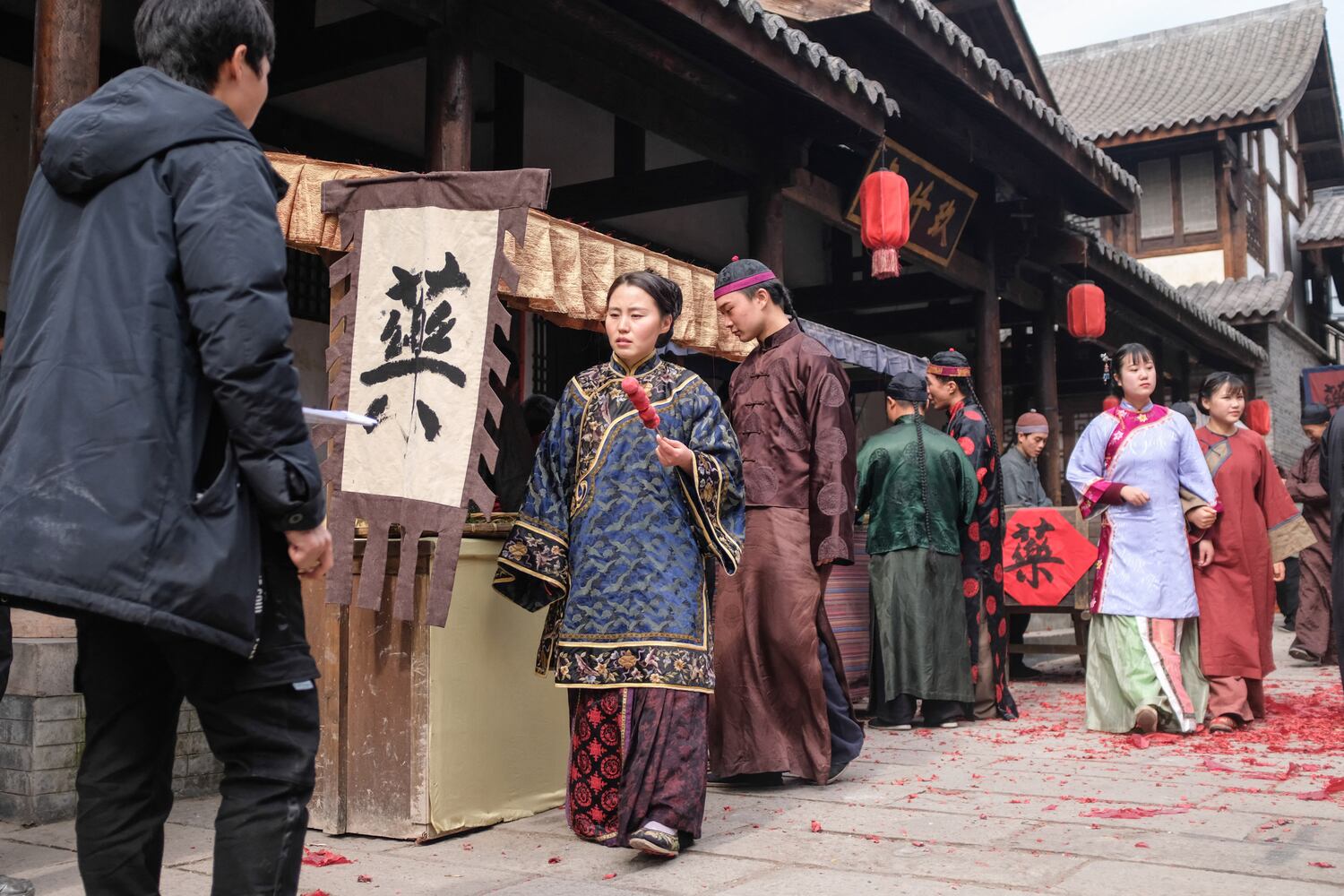 Chinese TV studio famed for imperial dramas slashes extras' wages