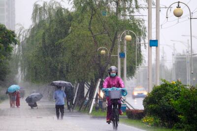 (사진1) [North Korea Weather July 13, 2022] AP22194320710003.jpg