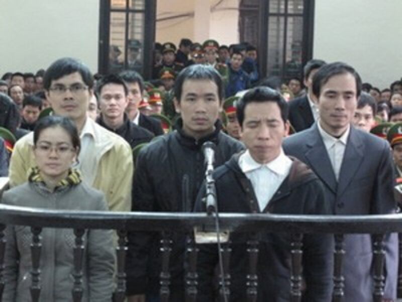 Anh Đặng Xuân Diệu tại phiên xử trước đây.