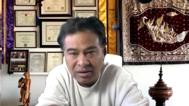 科·科·雷正在接受访谈。(记者孙诚提供)
