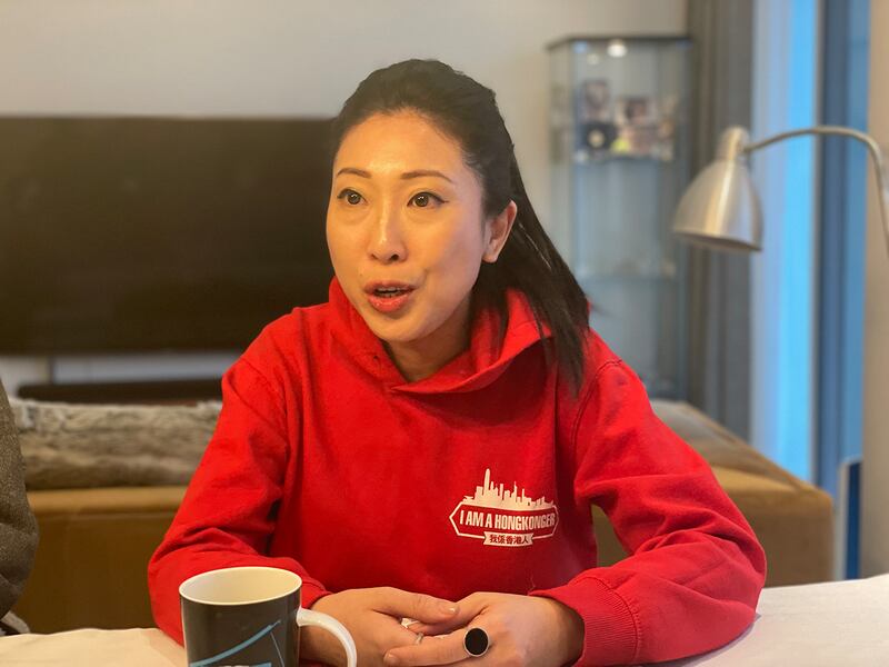 Fiona坦言開始創作時只為自己調節心靈，豈料作品大受歡迎，才決定在社交平台分享，希望因抗爭而受苦的港人內心「舒服啲」。（胡彗藍 攝）