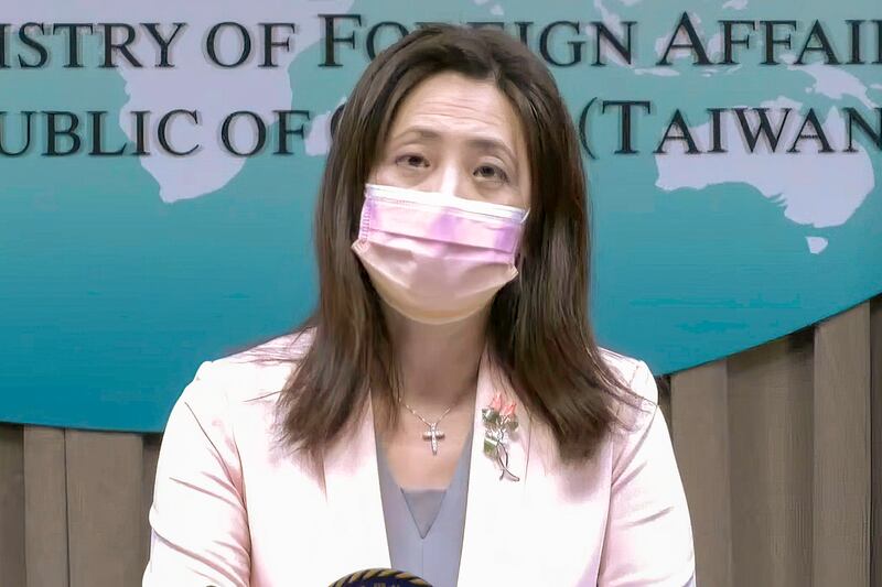 外交部發言人歐江安：持續關切「台灣和平法」後續立法的進度。（外交部提供）