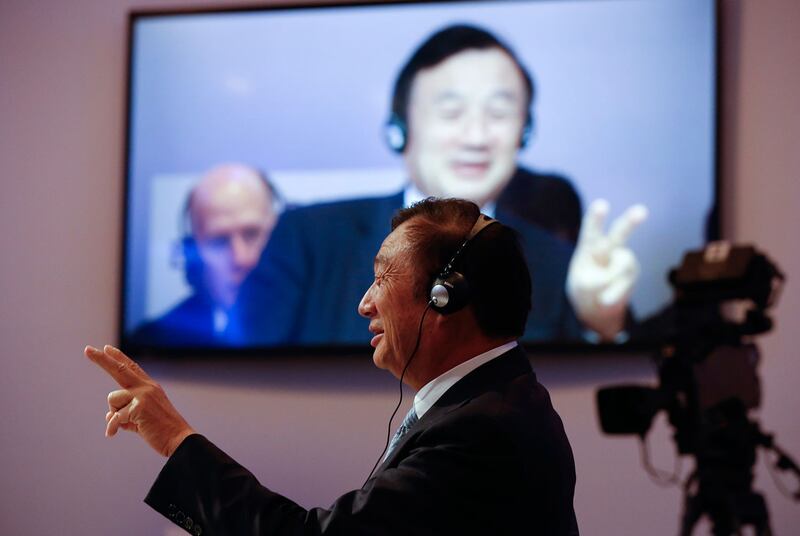 中国通讯设备巨头华为集团创办人任正非。(路透社)