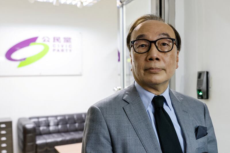 公民黨臨時執委會主席梁家傑去年年尾總辭時指，對於他來說，公民黨走完最後程序後，將會從地球上消失。（路透社）