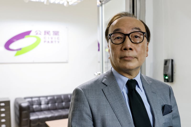 公民黨臨時執委會主席梁家傑去年年尾總辭時指,對於他來說,公民黨走完最後程序後,將會從地球上消失。(路透社)