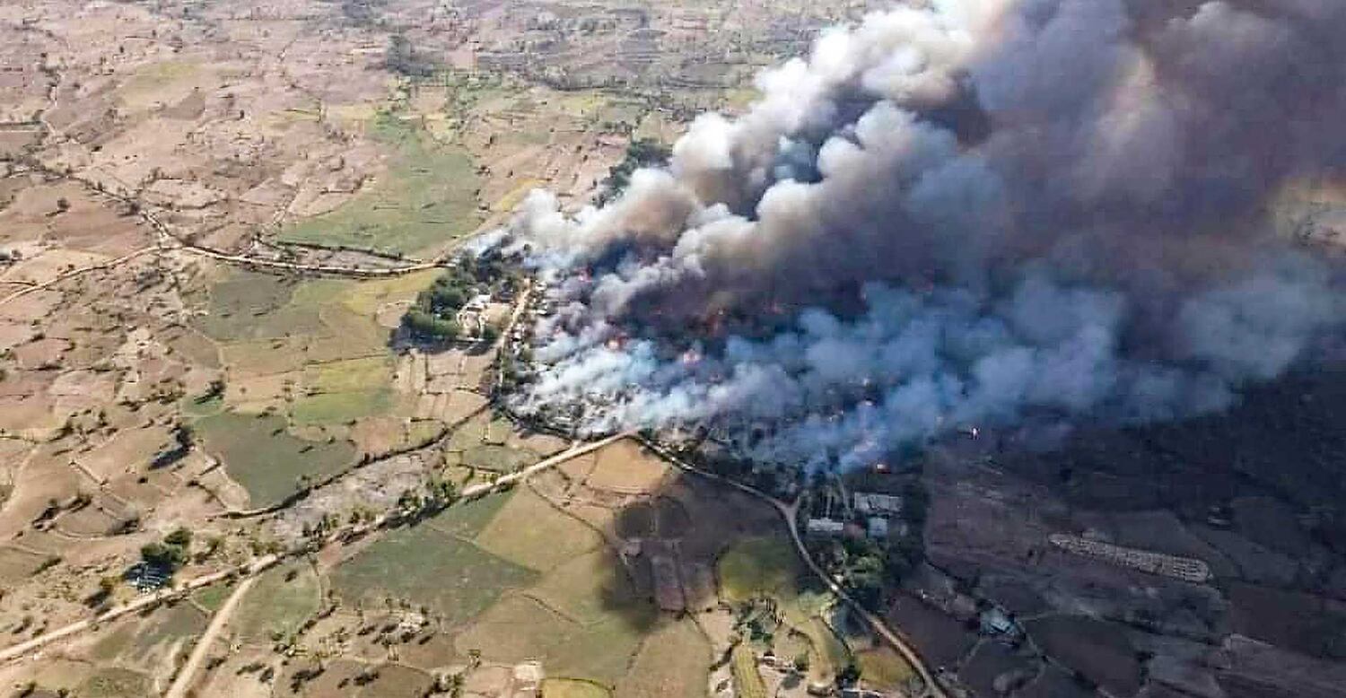 Resistance smolders as Sagaing burns