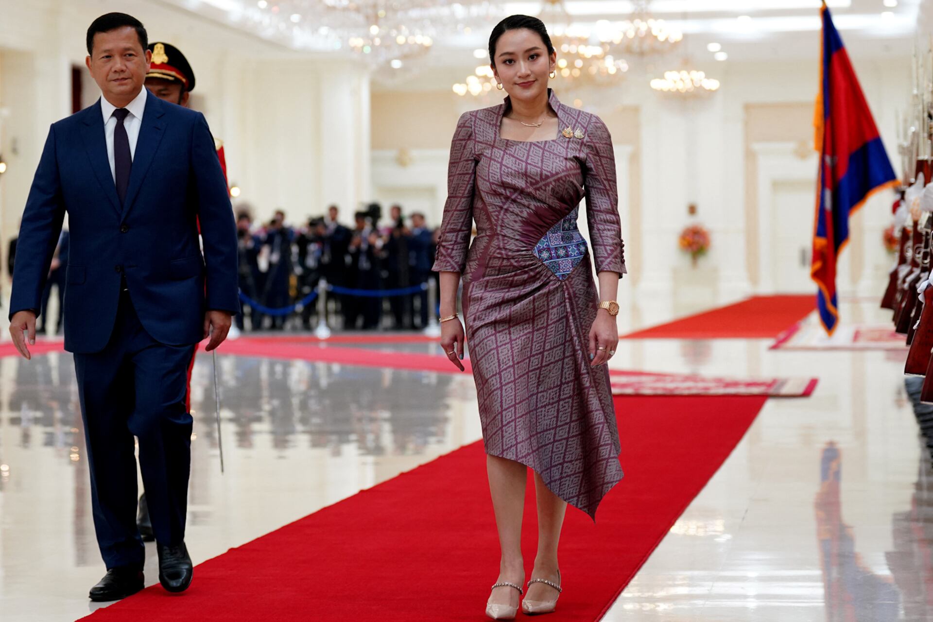 Thialand PM visits Cambodia.