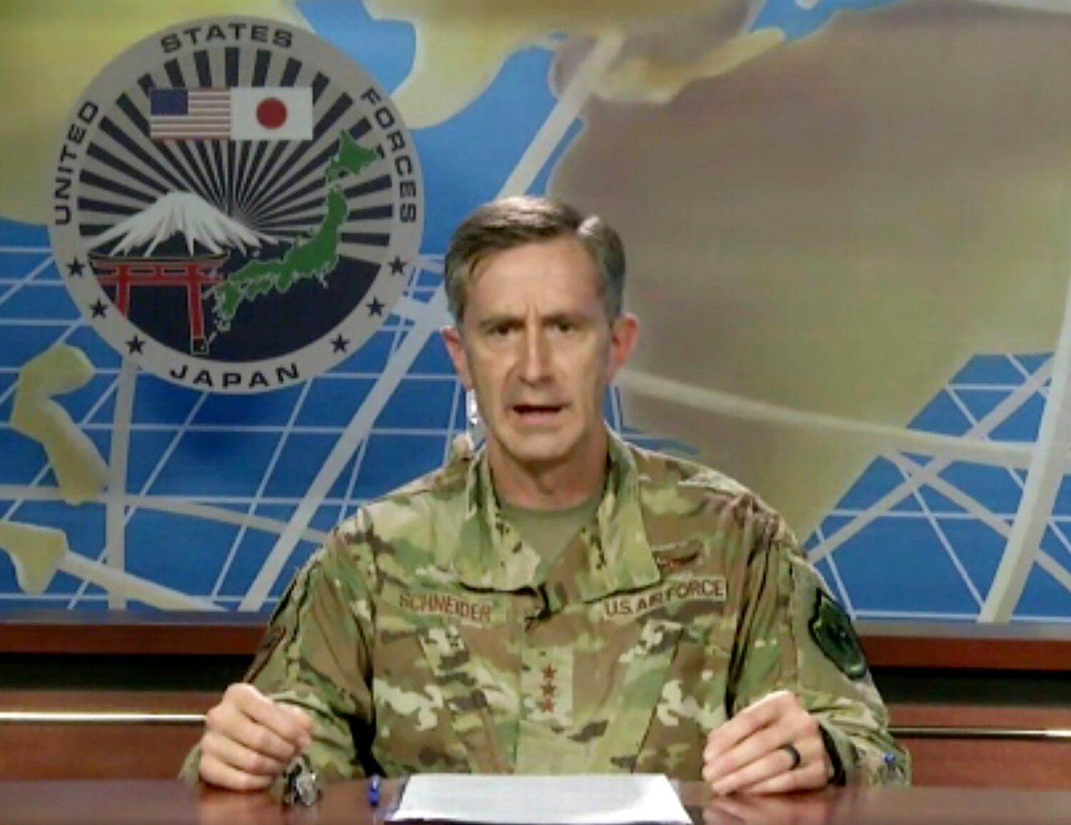 주일미군 사령관을 역임한 케빈 슈나이더(Kevin Schneider) 미 공군 참모차장보(Assistant Vice Chiefs of Staff).