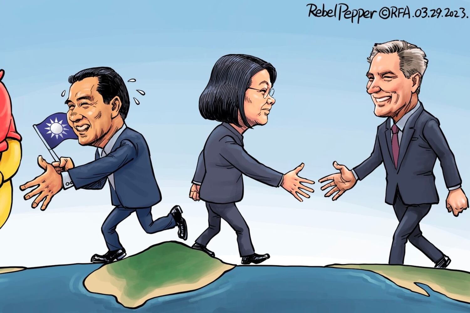 Cartoon by Rebel Pepper