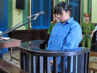 Preeyanooch Phuttharaksa (23 tuổi, sinh viên Thái Lan) bị TAND TPHCM tuyên tử hình ngày 26-6 do vận chuyển 3,1 kg ma túy vào Việt Nam. Photo: Hanh Duyen