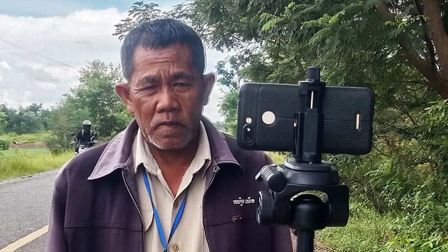 Chhoeung Chheung, 63, is seen Aug. 19, 2022.