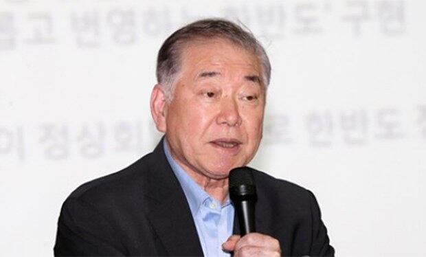 문정인 대통령 외교안보 특별보좌관.